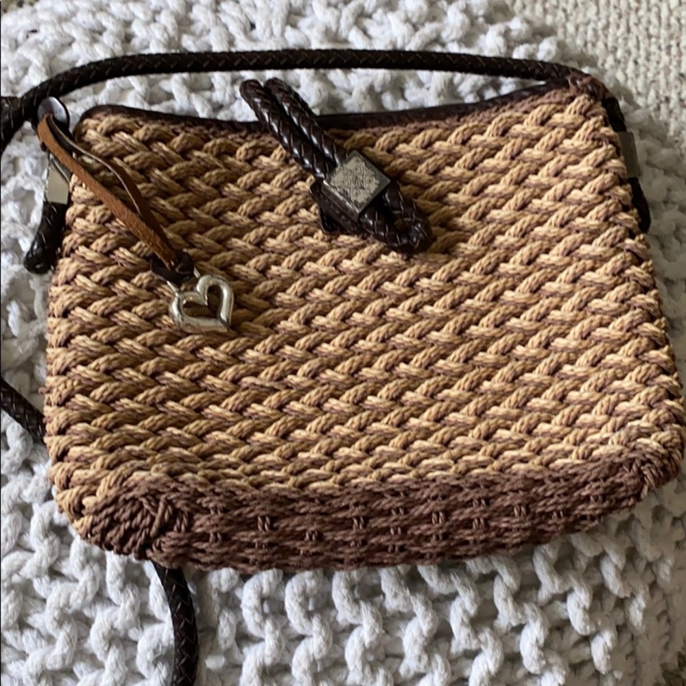 Brighton Woven Crossbody Handbag (retired)